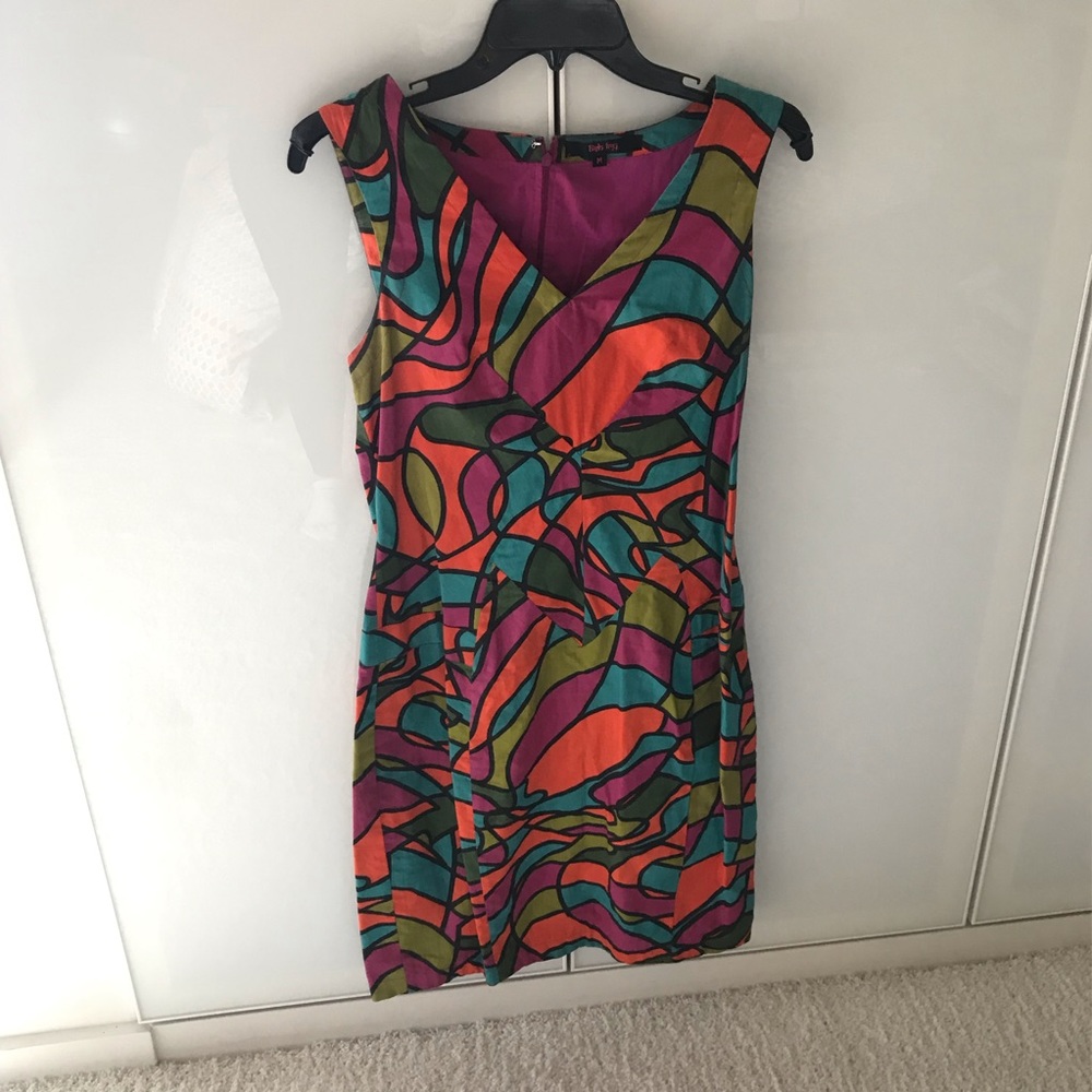 Fun multicolor dress from Anthropology